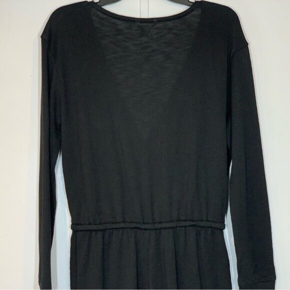 Caslon Surplice Tie Waist Jumpsuit in Black - Picture 5 of 9